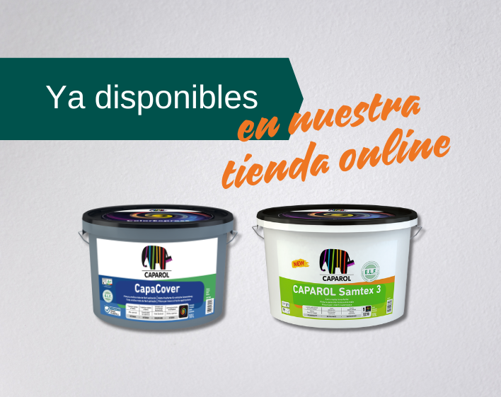 Nuevas Pinturas Caparol disponibles en nuestra tienda online. - El Mundo del Pintor
